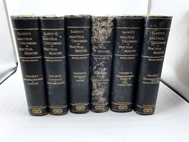 Item #7031 Analytical Cyclopedia of Practical Medicine (6 Volumes Complete). Charles Sajous.