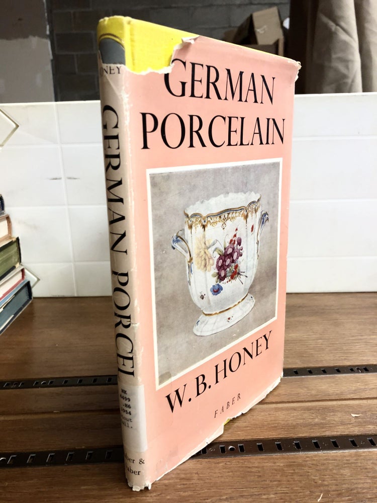 Item #7158 German Porcelain. W B. Honey.