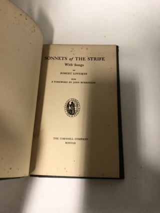 Sonnets of the Strife: With Songs