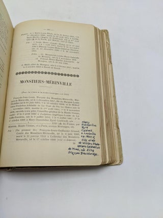 Rex: Genealogical Directory of the Nobility of France. Second year 1910