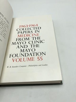 1962 - 1963 Collected Papers In Medicine From The Mayo Clinic And The Mayo Foundation, Volume 54, 1963-1964 Collected Papers In Medicine From The Mayo Clinic And The Mayo Foundation, Volume 55 (2 Volumes)
