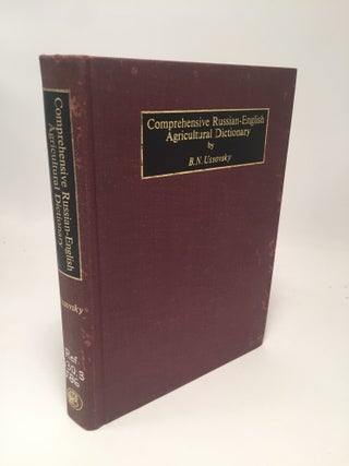 Item #7552 Comprehensive Russian-English Agricultural Dictionary. B. N. Ussovsky