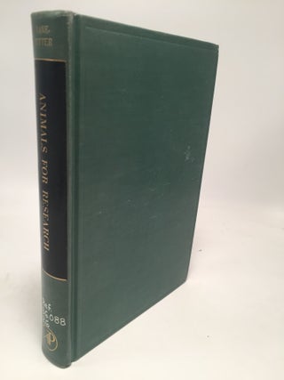 Item #7791 Animals for Research: Principles of Breeding and Management. W. Lane-Petter