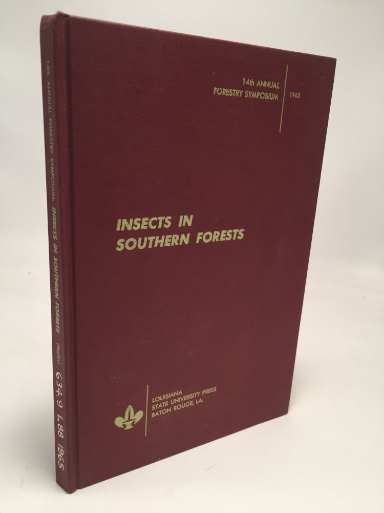 Item #7863 Insects in Southern Forests. C B. Marlin.
