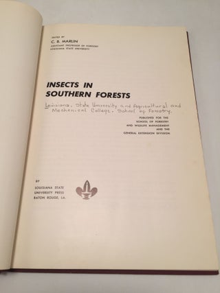 Insects in Southern Forests