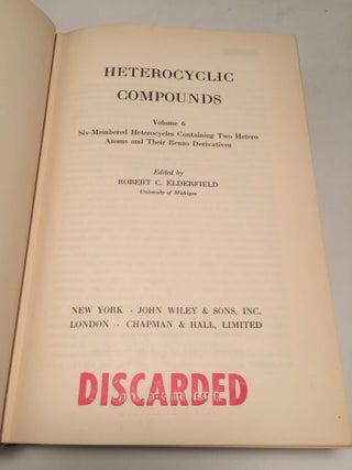 Heterocyclic Compounds (Volume 6)