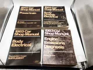Item #8051 1983 Car Shop Manual (4 Volumes