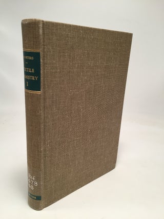 Item #8195 Textile Chemistry: The Chemistry of Fibers (Volume 1). R H. Peters