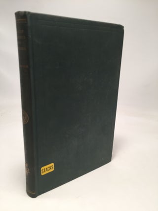 Item #8203 Manual of the Grasses of the West Indies. A. S. Hitchcock