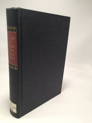 Item #8210 History of Wages in the United States from Colonial Times to 1928. U S. Department of...