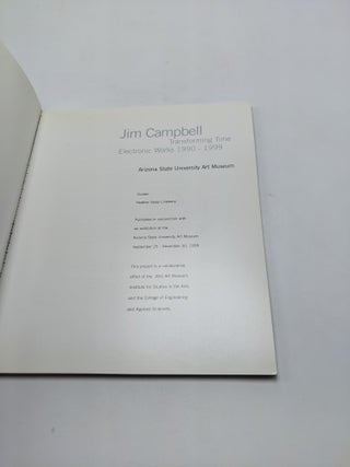 Jim Campbell: Transforming Time, Electronic Works 1990-1999