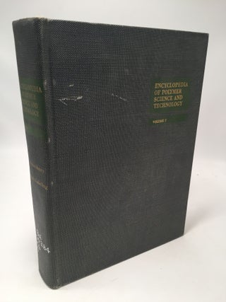Item #8350 Encyclopedia of Polymer Science and Technology: Plastics, Resins, Rubbers, Fibers...
