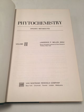 Phytochemistry: Organic Metabolites (Volume 2)