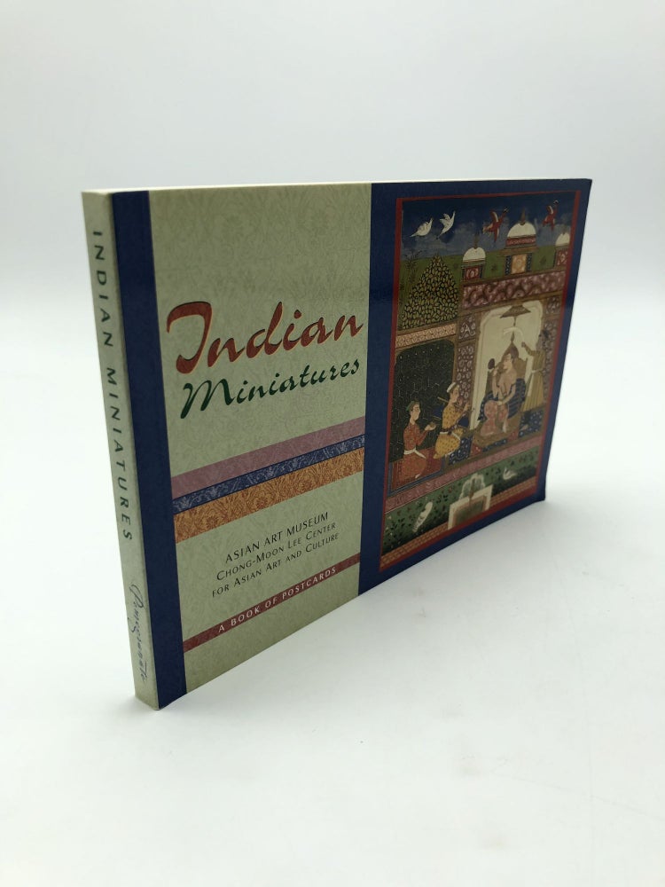 Item #8482 Indian Miniatures: A Book of Postcards. Pomegranate Europe.