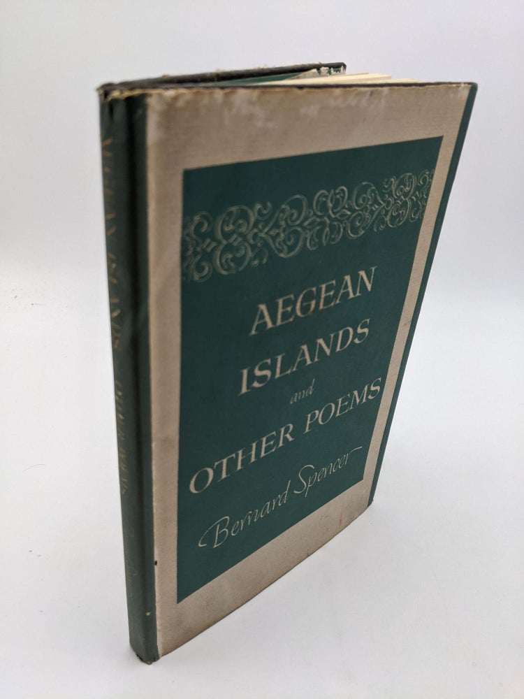 Item #8621 Aegean Islands And Other Poems. Bernard Spencer.