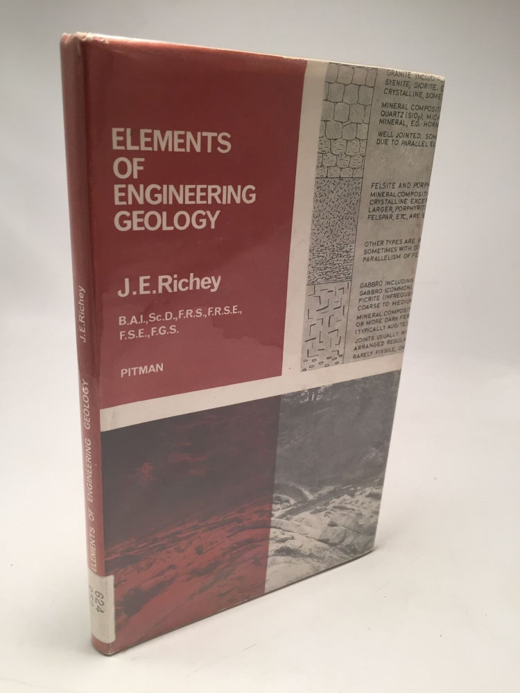 Item #8651 Elements of Engineering Ecology. James Ernest Richey.