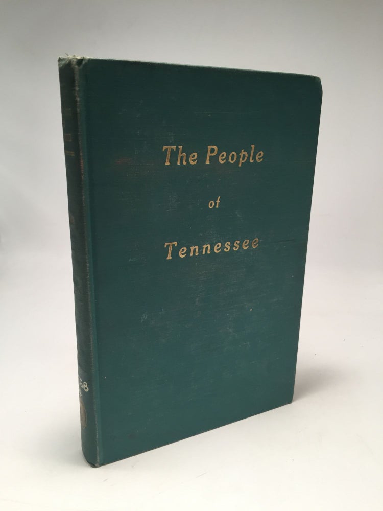 Item #8657 The People of Tennessee: A Study of Population Trends. John Ballenger Knox.