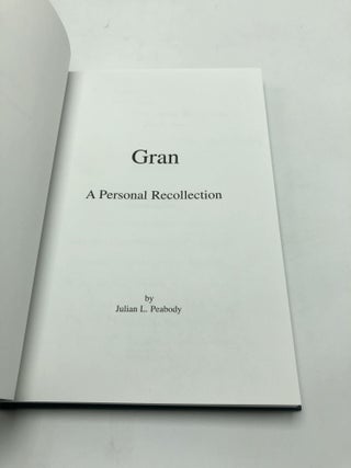 Gran: A Personal Recollection
