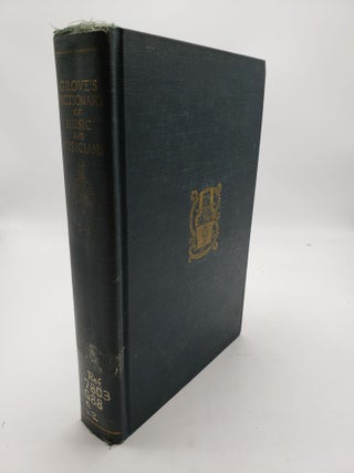 Item #8921 Grove's Dictionary of Music and Musicians (Volume 2). H C. Colles