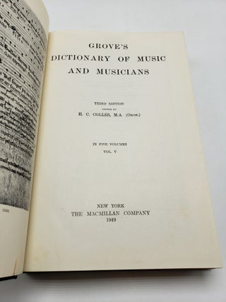 Grove's Dictionary of Music and Musicians (Volume 5)