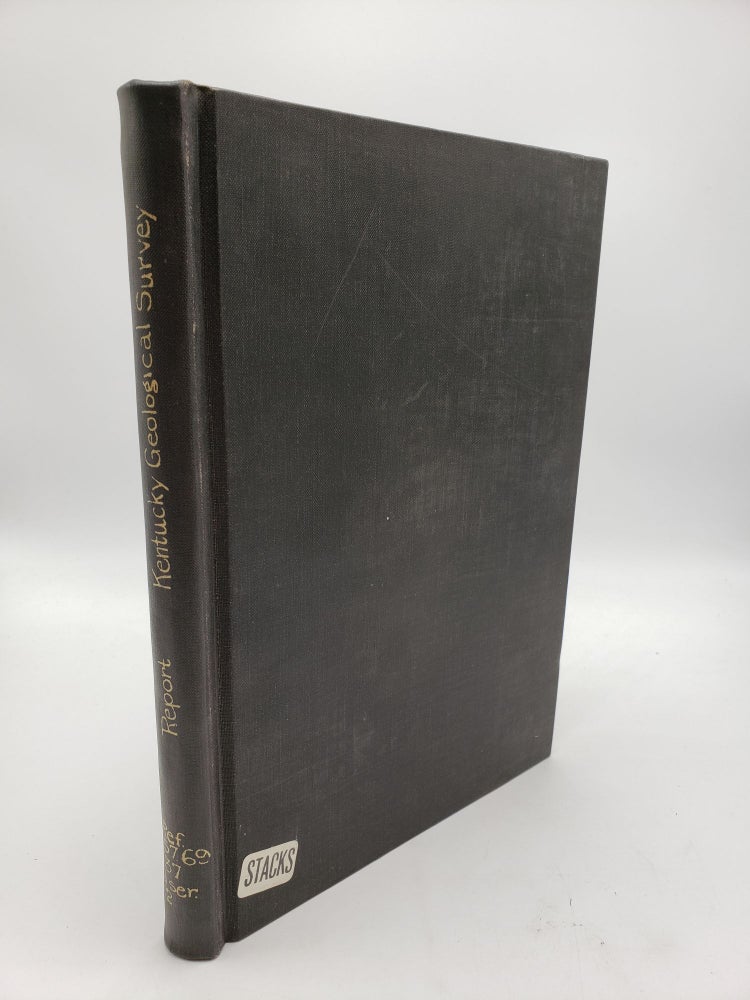 Item #8955 Geological Survey of Kentucky: Timber and Botany (Volume 2). N S. Shaler.
