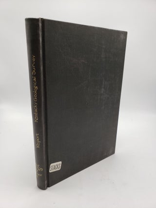 Item #8957 Geological Survey of Kentucky: Western Coal Field (Volume 4). N S. Shaler