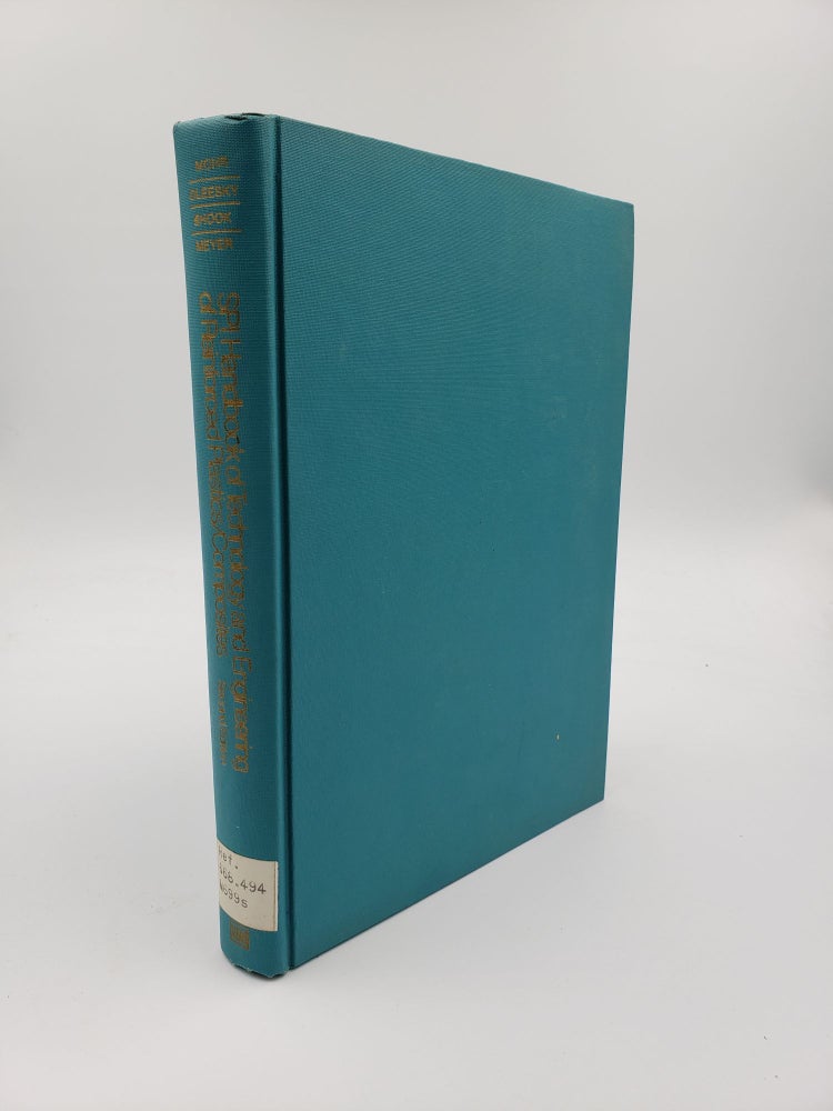 Item #9055 SPI Handbook of Technology and Engineering of Reinforced Plastics/Composites. J. Gilbert Mohr.
