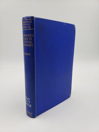 Item #9061 Mathematics Applied to Electrical Engineering. A G. Warren