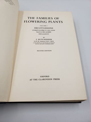 The Families of Flowering Plants: Dicotyledons (Volume 1)