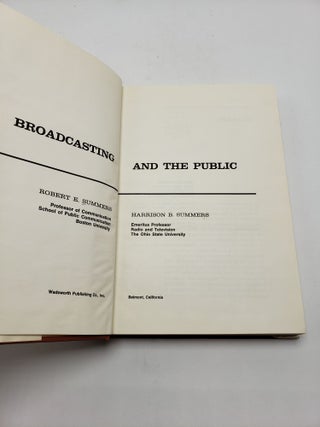 Broadcasting and the Public