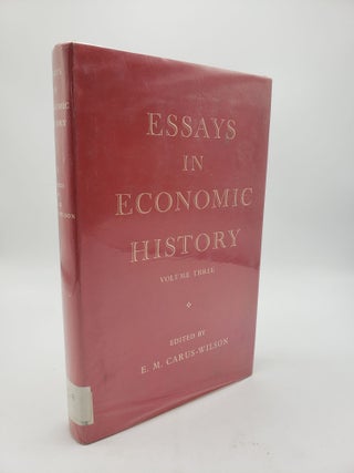 Item #9183 Essays In Economic History (Volume 3). E M. Carus-Wilson