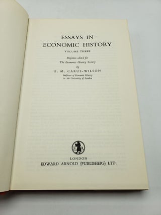 Essays In Economic History (Volume 3)