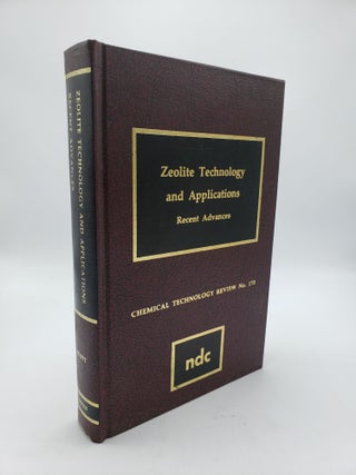Item #9209 Zeolite Technology and Applications: Recent Advances. Jeanette Scott