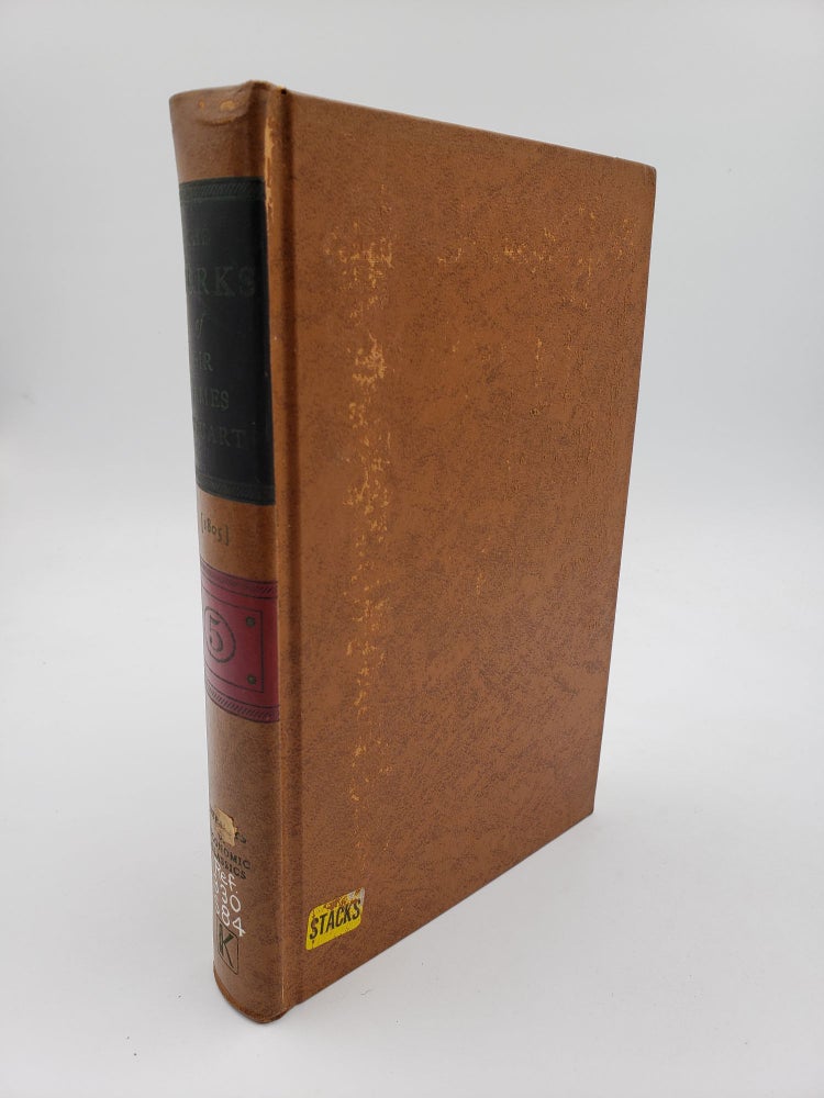 Item #9242 The Works: Political, Metaphisical and Chronological, of the Sir James Steuart (Volume 5). James Steuart.
