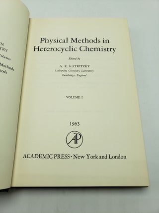 Physical Methods in Heterocyclic Chemistry: Nonspectroscopic Methods (Volume 1)