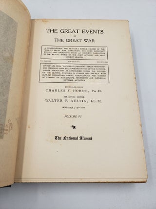 The Great Events Of The Great War: A.D. 1918 (Volume 6)