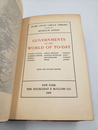 Home Study Circle Library: Governments Of The World (Volume 4)