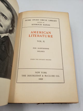 Home Study Circle Library: American Literature, Poe To Holmes (Volume 9)