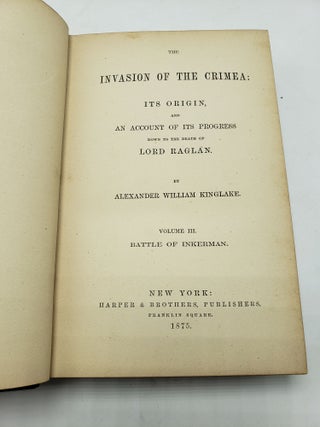 The Invasion of the Crimea: Its Origin And An Account Of Its Progress (Volume 3)