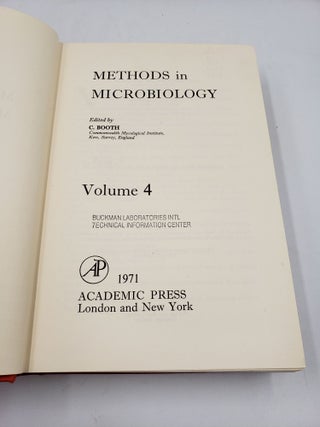 Methods in Microbiology (Volume 4)