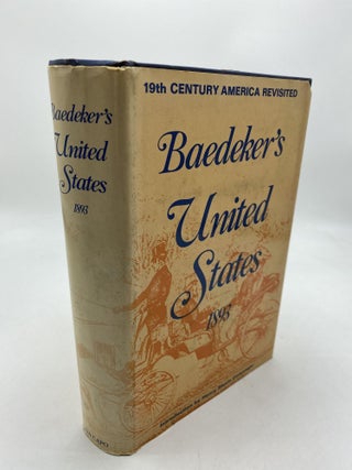 Item #9699 Baedeker's United States 1893. Karl Baedeker