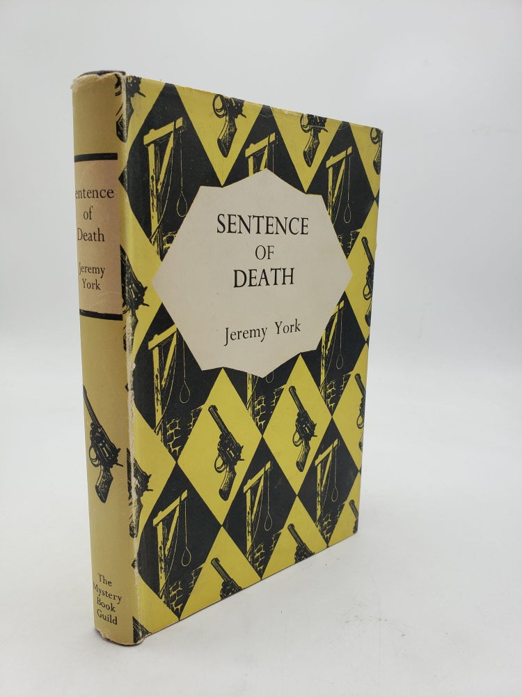 Item #9860 Sentence Of Death. Jeremy York.