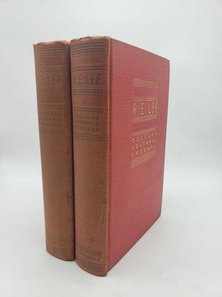Item #9912 R.E. Lee: A Biography (Volumes 1 & 2). Douglas Southall Freeman