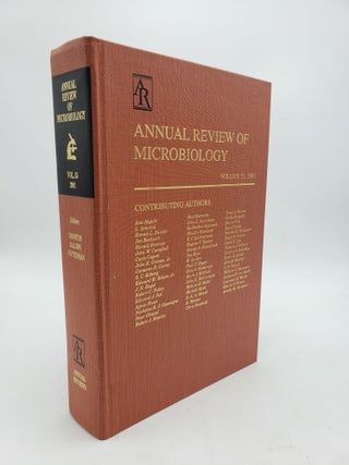 Item #9937 Annual Review of Microbiology: 2001 (Volume 55). L. Nicholas Ornston